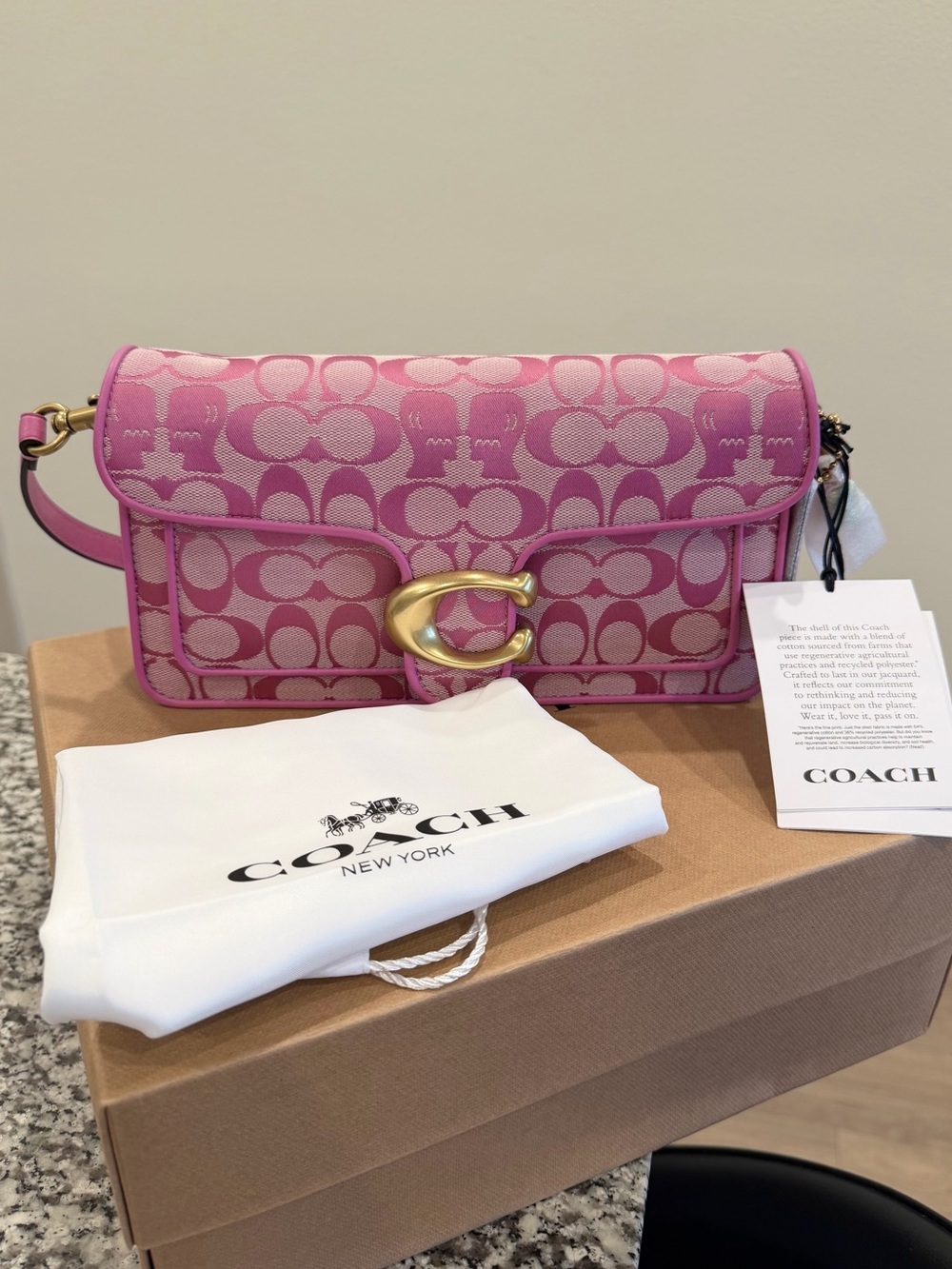 Coach x Brain Dead Soft Tabby Shoulder Bag 26 Pink
